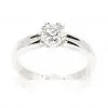 Round Brilliant Cut Diamond Solitaire set in 18ct White Gold