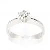 Round Brilliant Cut Diamond Ring set in 18ct White Gold