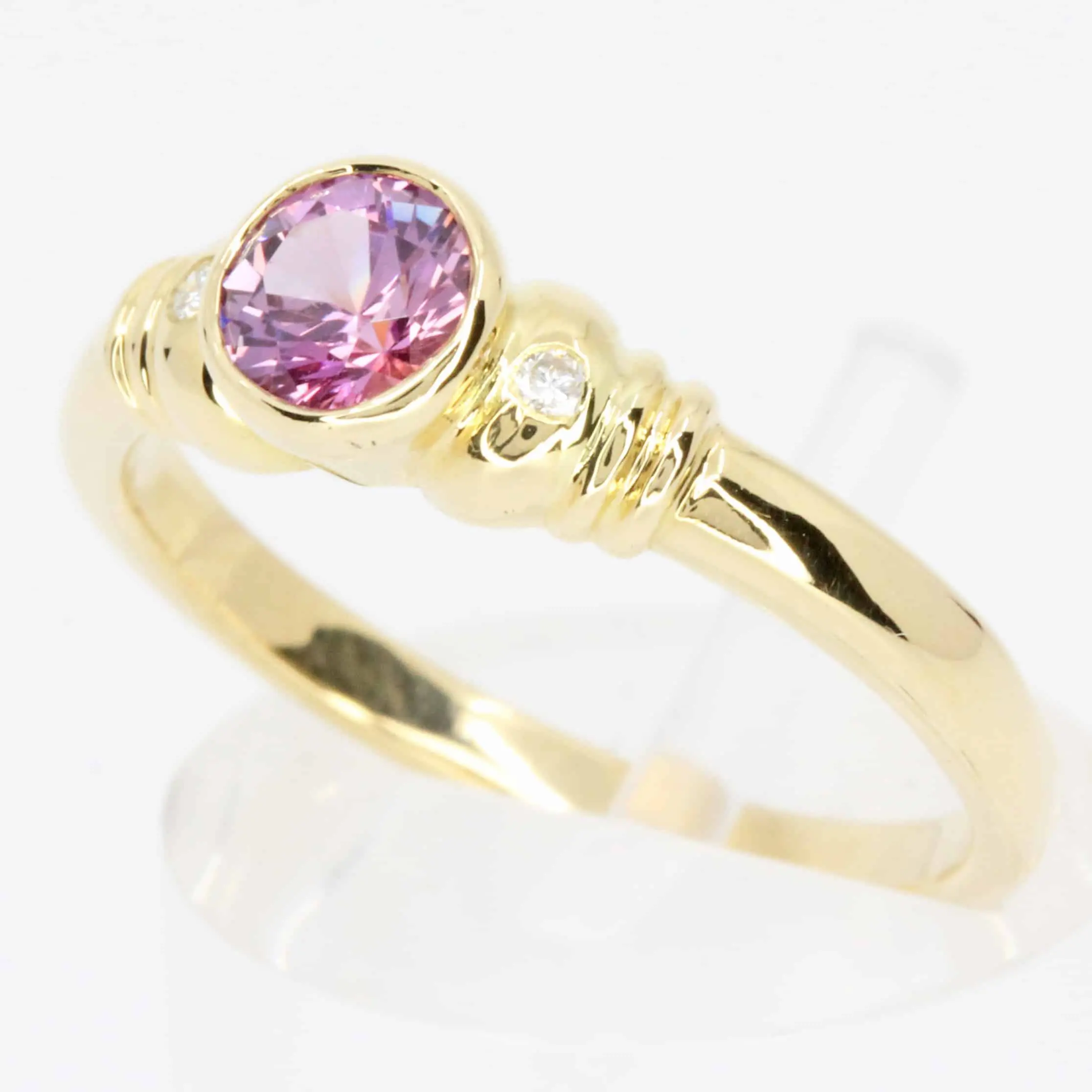 tourmaline diamond ring