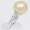 white south sea pearl diamond ring