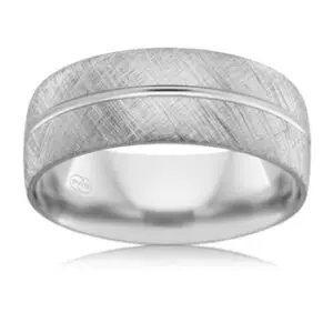 Platinum & Palladium/Patterned Gents - B2624