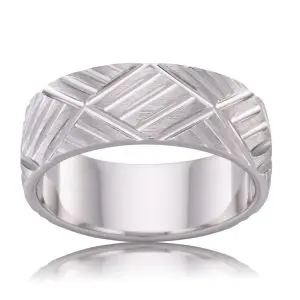 Patterned and Fancy Ring - HR5141