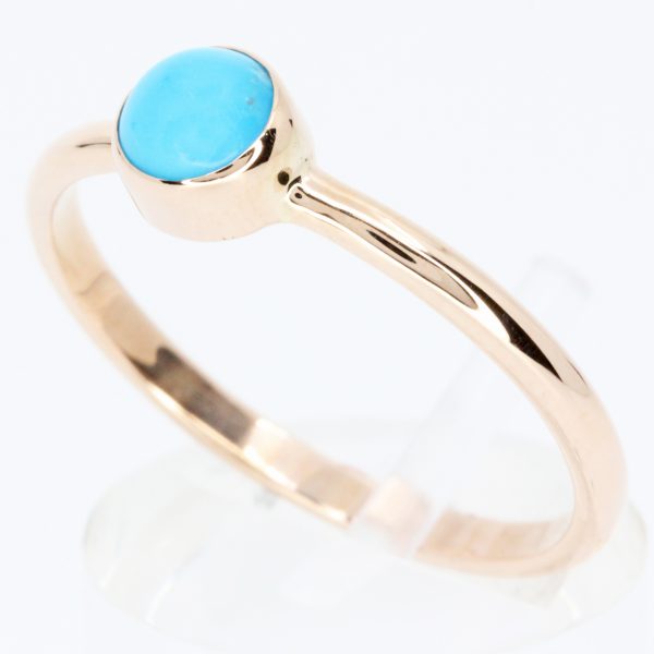 blue stone with diamond gold ring