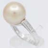 white south sea pearl diamond ring