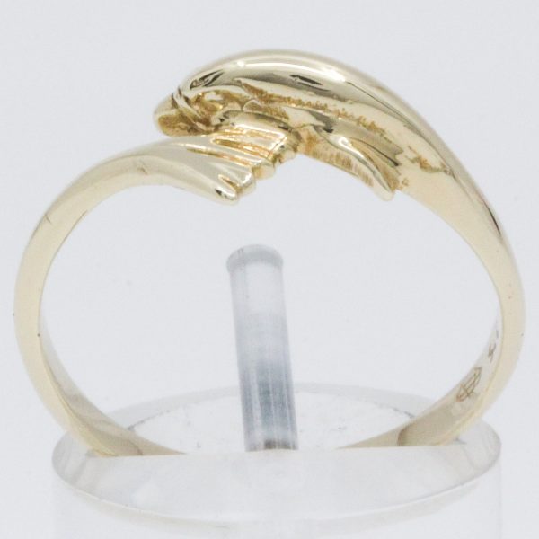 18k Yellow Gold Dolphin Ring | SZ 5 | – 100 Ways