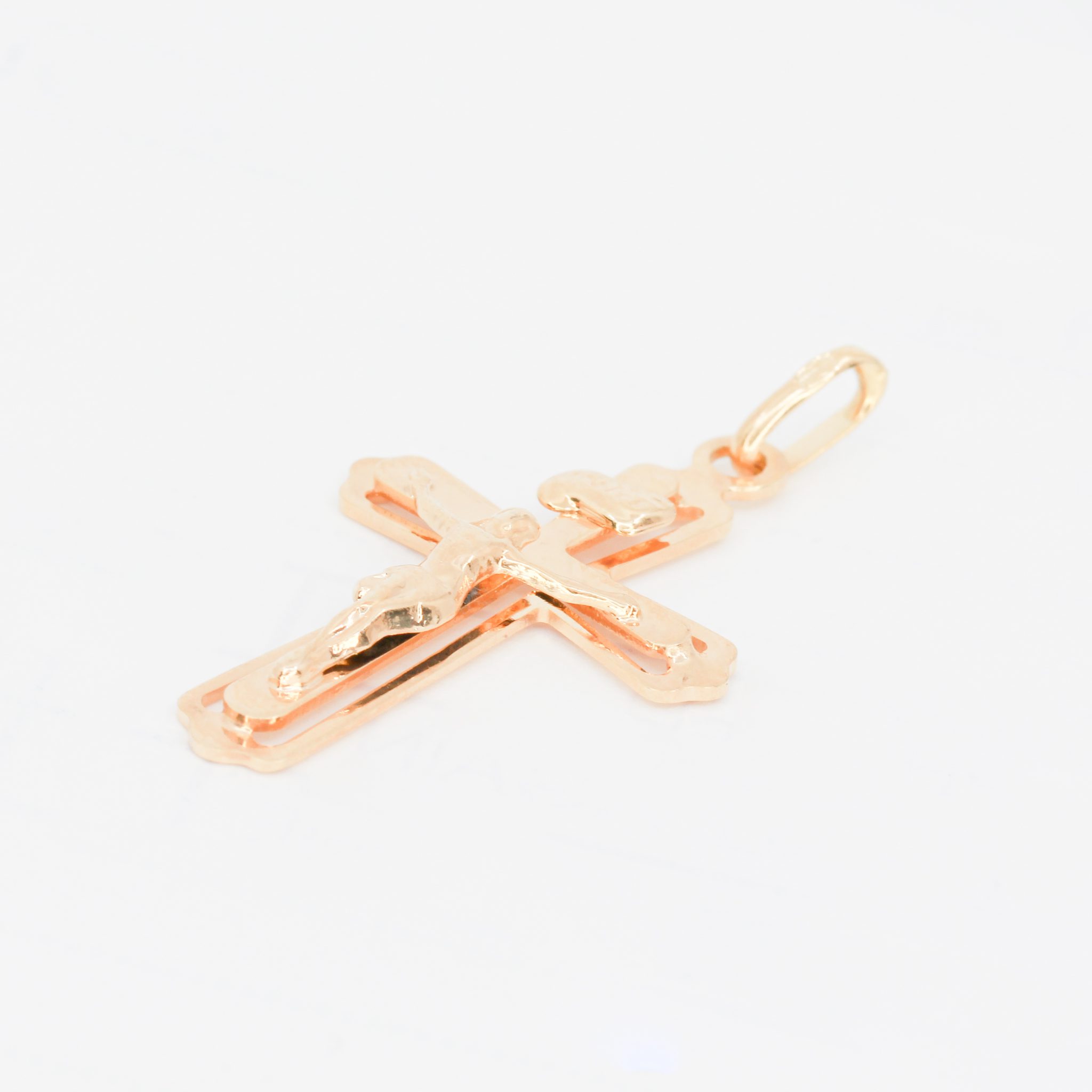9CT Yellow Gold Cross Pendant | Allgem 