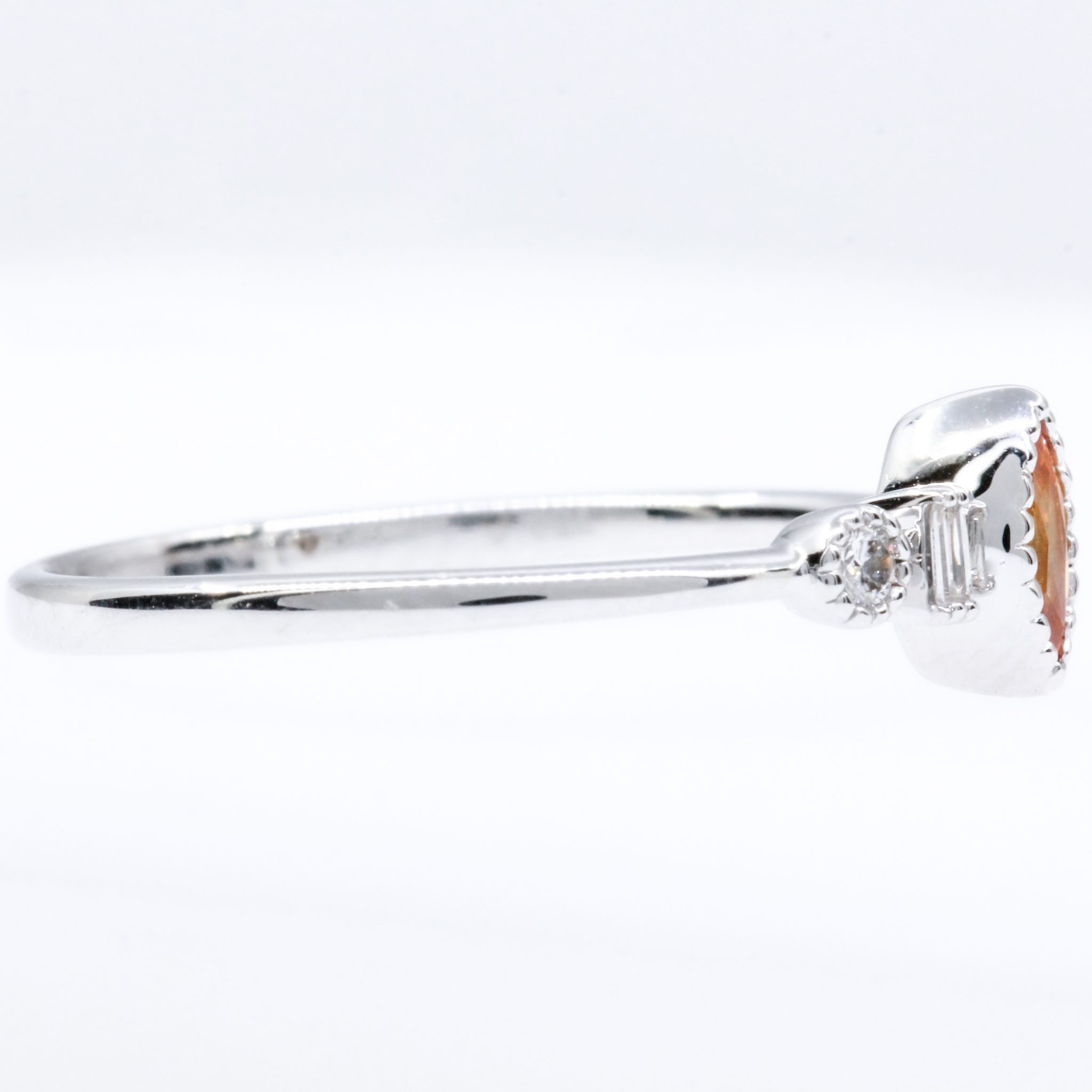 Sapphire & White Diamond Ring in 18ct Yellow & White Gold main image 0