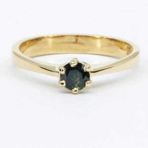 18ct Yellow Gold Australian Sapphire Ring