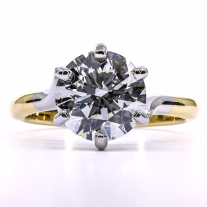 18ct Gold Certified Lab Grown Diamond Ring