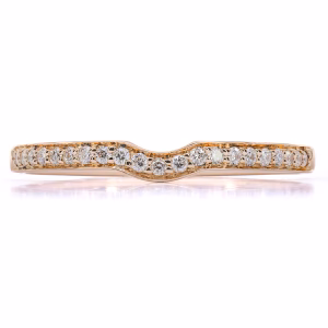 18ct Rose Gold Diamond Wedding Ring