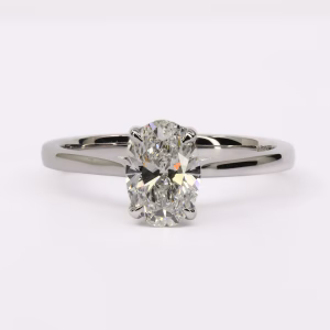 18ct White Gold Certified Lab Grown Diamond Ring