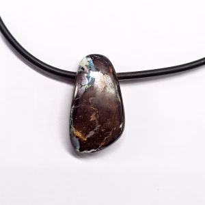 QLD 27x15mm Boulder Opal with Neoprene