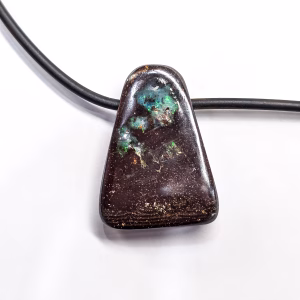 QLD 29x22mm Boulder Opal with Neoprene
