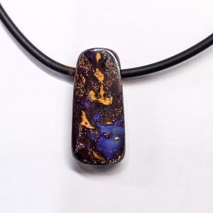QLD 24x16mm Boulder Opal with Neoprene