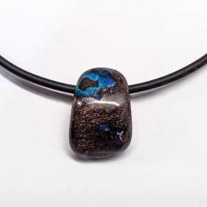 QLD 20x13mm Boulder Opal with Neoprene