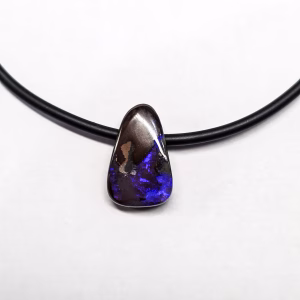 QLD 16x10mm Boulder Opal with Neoprene