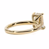 18ct Yellow Gold Certified Lab Grown Diamond Ring - Thumbnail Image 2