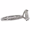 18ct White Gold Certified Lab Grown Diamond Ring - Thumbnail Image 2