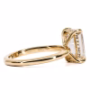 18ct Yellow Gold Certified Lab Grown Diamond Ring - Thumbnail Image 3