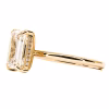 18ct Yellow Gold Certified Lab Grown Diamond Ring - Thumbnail Image 2
