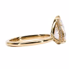 18ct Yellow Gold Certified Lab Grown Diamond Ring - Thumbnail Image 2