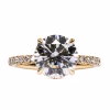 18ct Yellow Gold Certified Lab Grown Diamond Ring - Thumbnail Image 1